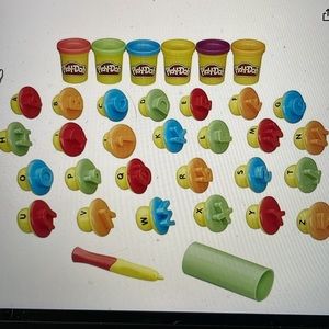 Play-Doh Shape and Learn Letters and Animals
